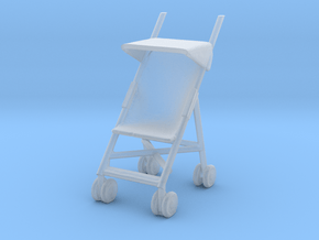 Stroller 1/35 in Clear Ultra Fine Detail Plastic
