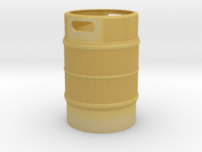 Beer Keg 1/12 in Tan Fine Detail Plastic