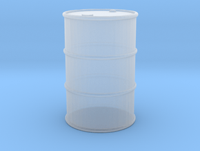 Oil Barrel 1/35 in Clear Ultra Fine Detail Plastic
