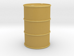 Oil Barrel 1/12 in Tan Fine Detail Plastic