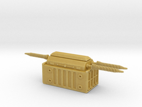 Electrical Transformer 1/100 in Tan Fine Detail Plastic