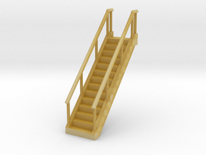Stairs 1/100 in Tan Fine Detail Plastic