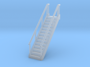 Stairs 1/43 in Clear Ultra Fine Detail Plastic