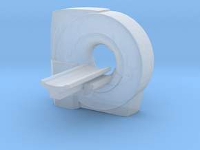 MRI Scan Machine 1/56 in Clear Ultra Fine Detail Plastic