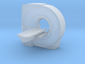 MRI Scan Machine 1/35 in Clear Ultra Fine Detail Plastic