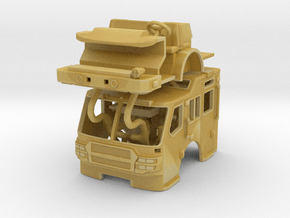 1/64 E-One Quest Raised Roof cab in Tan Fine Detail Plastic
