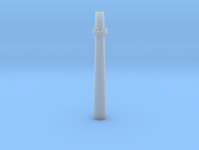 Industrial Smoke Stack 1/220 in Clear Ultra Fine Detail Plastic
