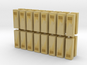 Locker (x32) 1/200 in Tan Fine Detail Plastic