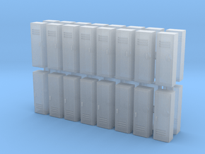 Locker (x32) 1/285 in Clear Ultra Fine Detail Plastic