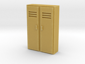 Double Locker 1/64 in Tan Fine Detail Plastic