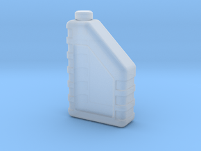 Motor Oil Bottle 1/12 in Clear Ultra Fine Detail Plastic