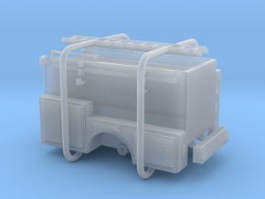 1/64 ALF Pipeline Body Compartment Doors in Clear Ultra Fine Detail Plastic