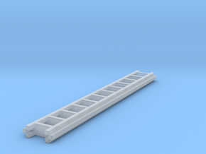 1/87 Ladder #1 in Clear Ultra Fine Detail Plastic