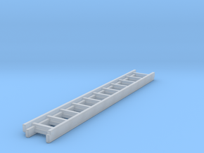 1/87 Ladder #2 in Clear Ultra Fine Detail Plastic