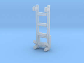 1/87 Rear Ladder 2 in Clear Ultra Fine Detail Plastic