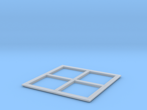 N9061 - Betonplattenform (N 1:160) in Clear Ultra Fine Detail Plastic