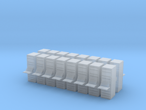 Computer Server (x16) 1/200 in Tan Fine Detail Plastic