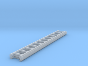 1/87 Ground Ladder #4 in Clear Ultra Fine Detail Plastic