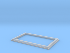 N9063 - Betonplattenform (N 1:160) in Clear Ultra Fine Detail Plastic