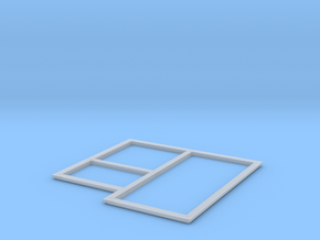 H9062 - Betonplattenform (H0 1:87) in Clear Ultra Fine Detail Plastic
