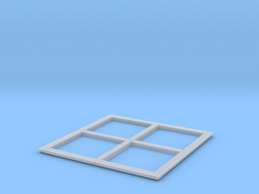 T9061 - Betonplattenform (TT 1:120) in Clear Ultra Fine Detail Plastic