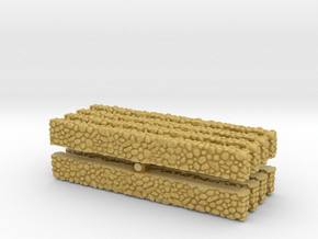 Stone Wall (x8) 1/285 in Tan Fine Detail Plastic