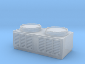 Rooftop Air Conditioning Unit 1/72 in Clear Ultra Fine Detail Plastic