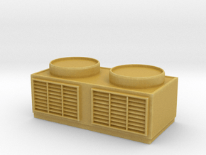 Rooftop Air Conditioning Unit 1/35 in Tan Fine Detail Plastic