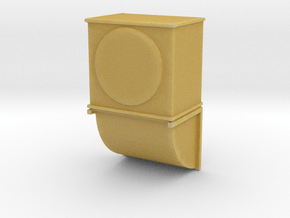 Wall Air Conditioning Unit 1/76 in Tan Fine Detail Plastic