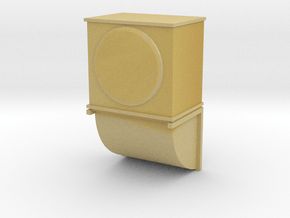 Wall Air Conditioning Unit 1/72 in Tan Fine Detail Plastic