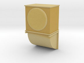 Wall Air Conditioning Unit 1/48 in Tan Fine Detail Plastic