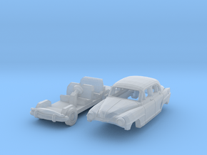 Simca Aronde 1300 (N 1:160) in Clear Ultra Fine Detail Plastic