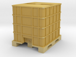 IBC Container Tank 1/35 in Tan Fine Detail Plastic