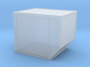 AKE Air Container (closed) 1/87 in Clear Ultra Fine Detail Plastic
