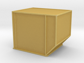 AKE Air Container (closed) 1/76 in Tan Fine Detail Plastic