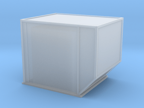 AKE Air Container (closed) 1/24 in Clear Ultra Fine Detail Plastic