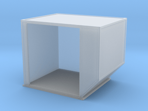 AKE Air Container (open) 1/64 in Clear Ultra Fine Detail Plastic