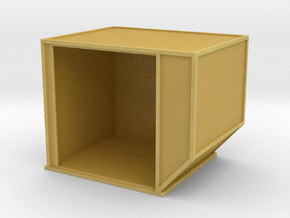 AKE Air Container (open) 1/43 in Tan Fine Detail Plastic