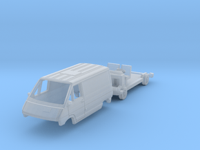 Renault Trafic T800 (N 1:160) in Clear Ultra Fine Detail Plastic