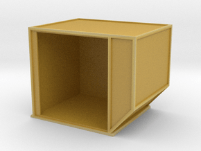 AKE Air Container (open) 1/24 in Tan Fine Detail Plastic