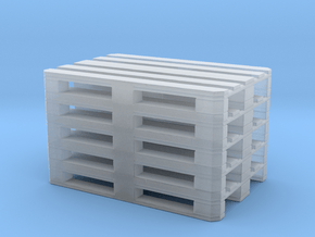 Euro Pallet Stack 1/43 in Clear Ultra Fine Detail Plastic