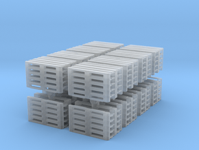 Euro Pallet Stack (x16) 1/144 in Clear Ultra Fine Detail Plastic