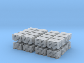 Euro Pallet Stack (x32) 1/160 in Clear Ultra Fine Detail Plastic