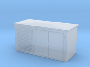 Electrical Cabinet 1/72 in Clear Ultra Fine Detail Plastic