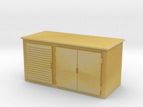 Electrical Cabinet 1/64 in Tan Fine Detail Plastic