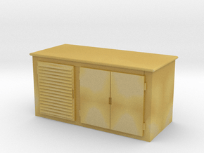 Electrical Cabinet 1/12 in Tan Fine Detail Plastic
