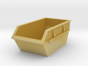 Construction Waste Container 1/76 in Tan Fine Detail Plastic