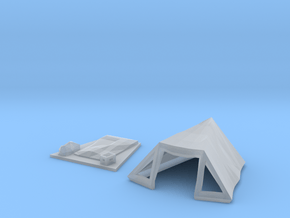 Pyramid tent (TT 1:120) in Clear Ultra Fine Detail Plastic