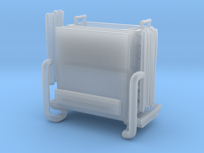 1/160 ALF SQURT pump section in Clear Ultra Fine Detail Plastic