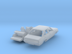 Vauxhall Chevette 4-door saloon (N 1:160) in Clear Ultra Fine Detail Plastic